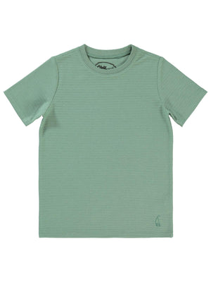 Civil Boys Yelken Nakışlı 6-9 Yaş Tişört - Haki