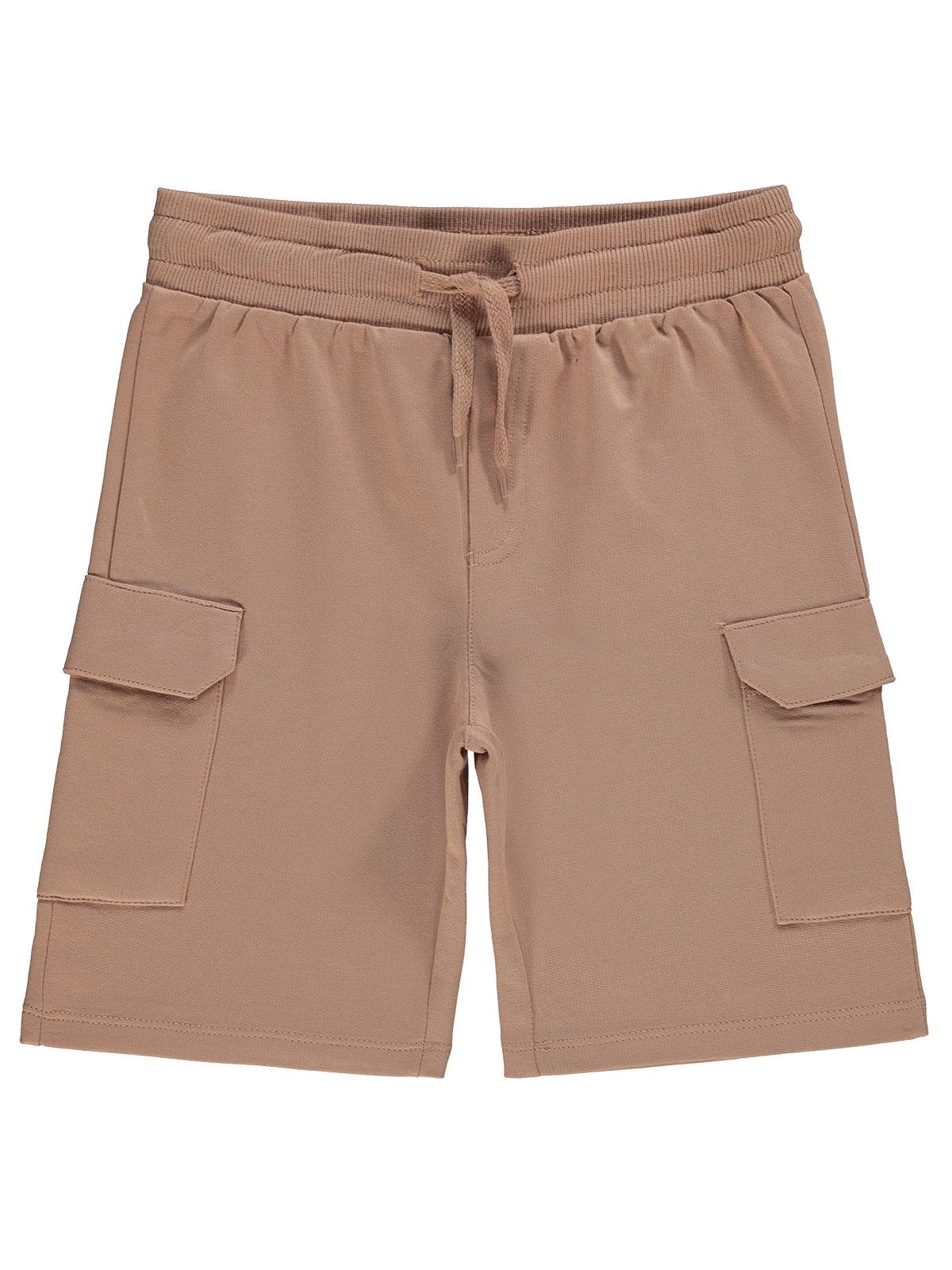 Civil Boys Kargo Cepli 6-9 Yaş Kapri - Bej