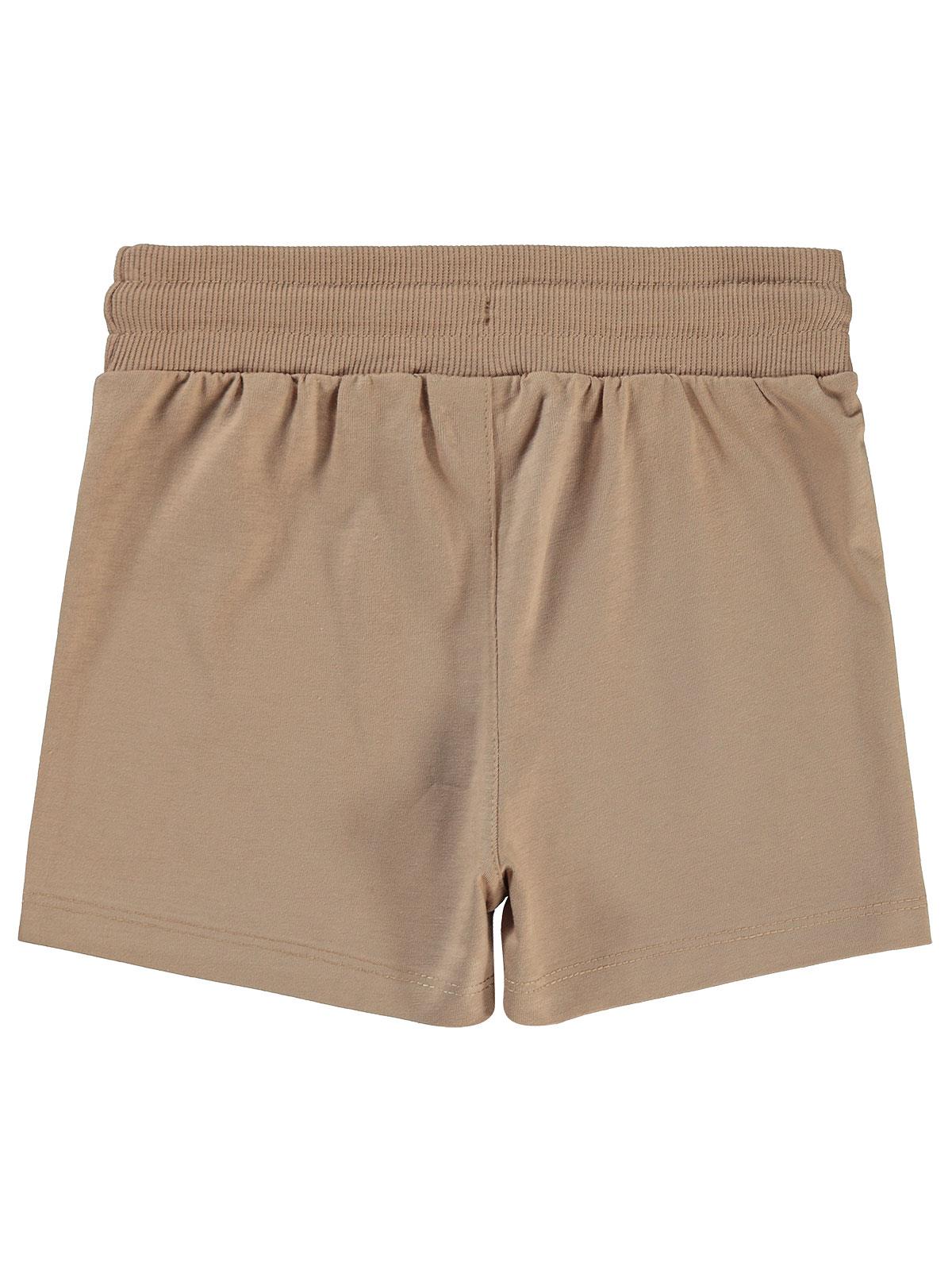 Civil Boys Yelken Nakışlı 2-5 Yaş Şort - Bej