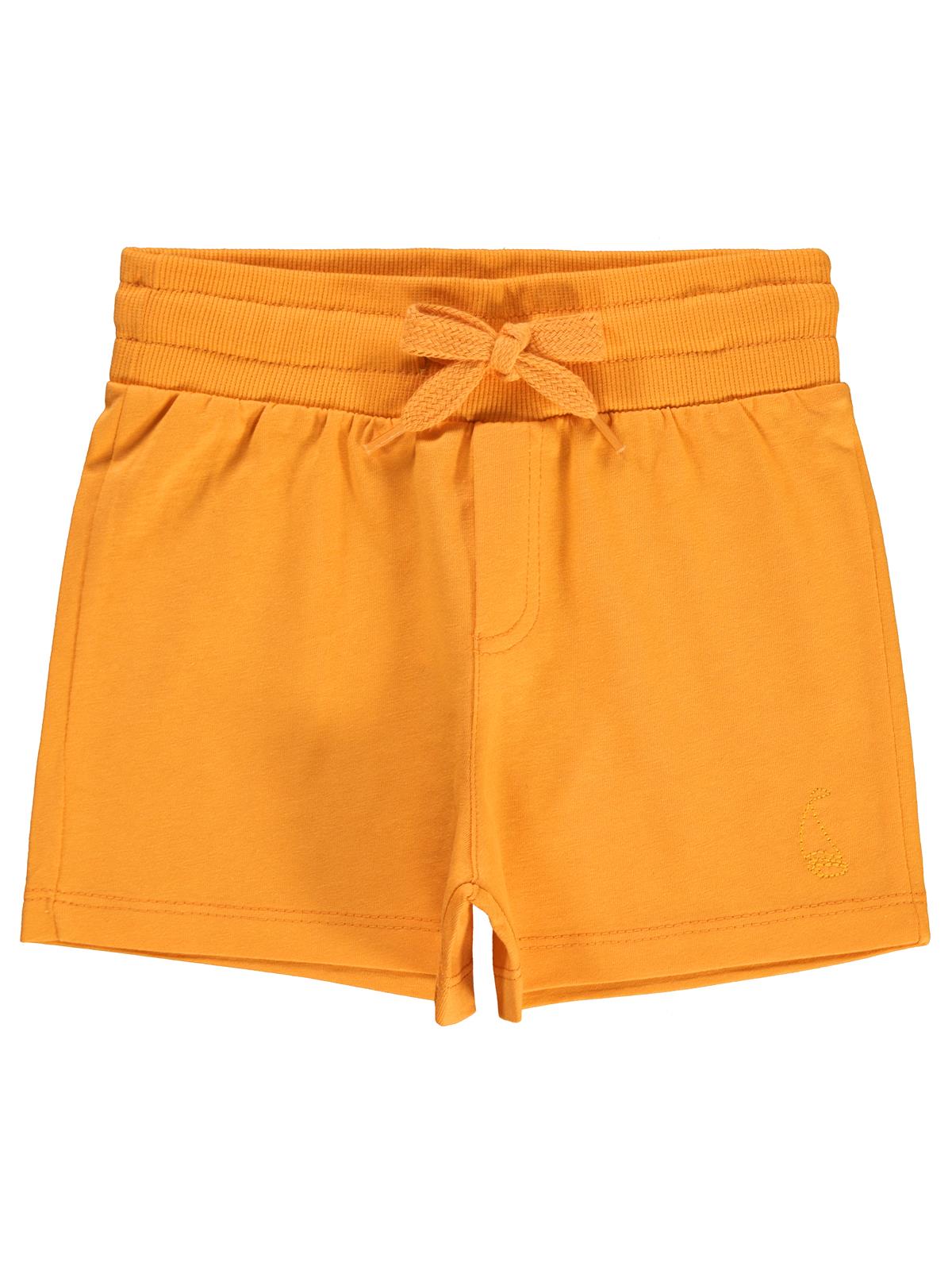 Civil Boys Yelken Nakışlı 2-5 Yaş Şort - Turuncu
