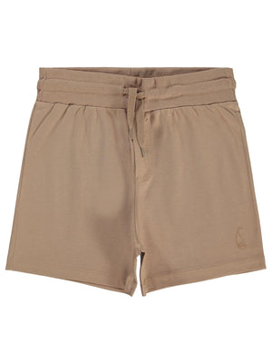 Civil Boys Yelken Nakışlı 6-9 Yaş Şort - Bej