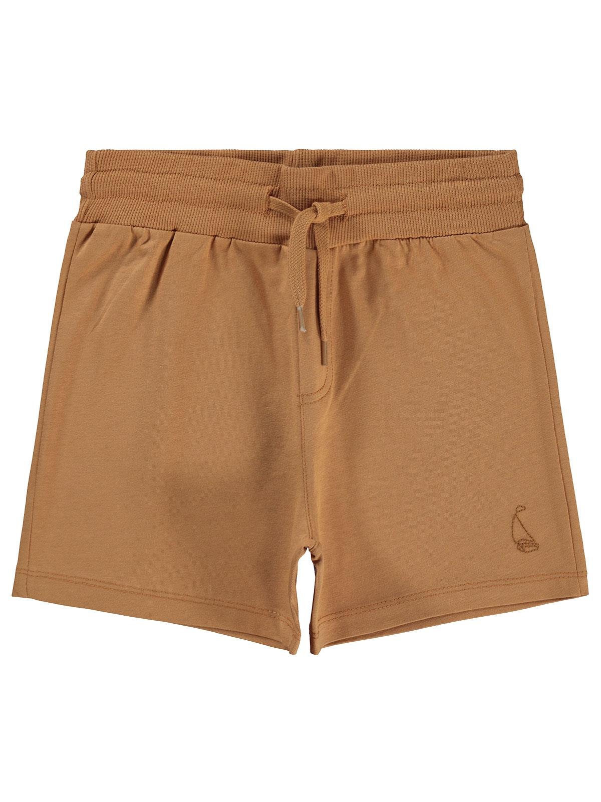 Civil Boys Yelken Nakışlı 6-9 Yaş Şort - Turuncu