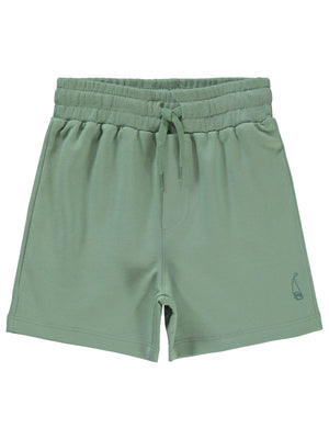 Civil Boys Yelken Nakışlı Basic 10-13 Yaş Şort - Haki