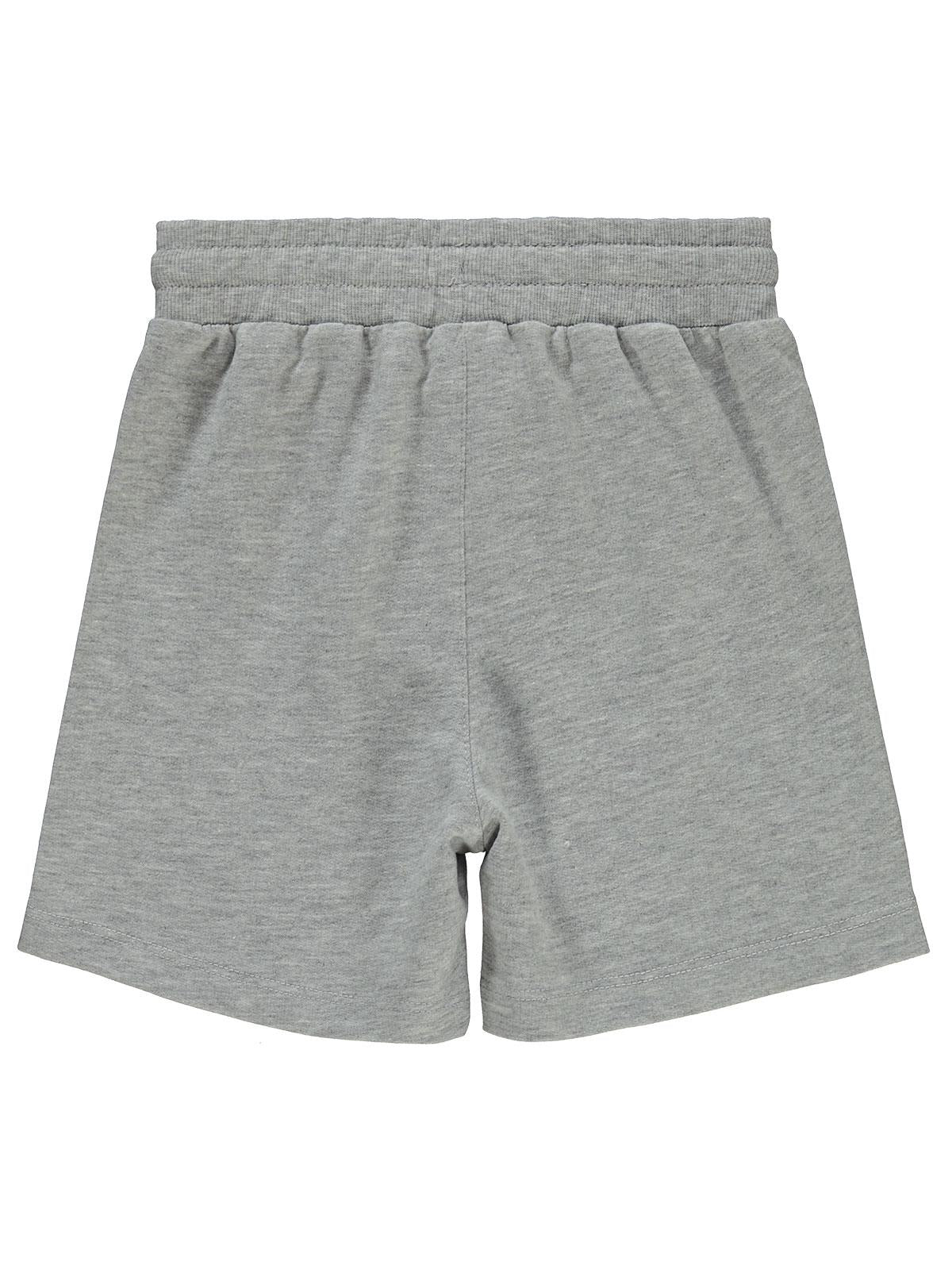 Civil Boys Yelken Nakışlı Basic 10-13 Yaş Şort - Gri