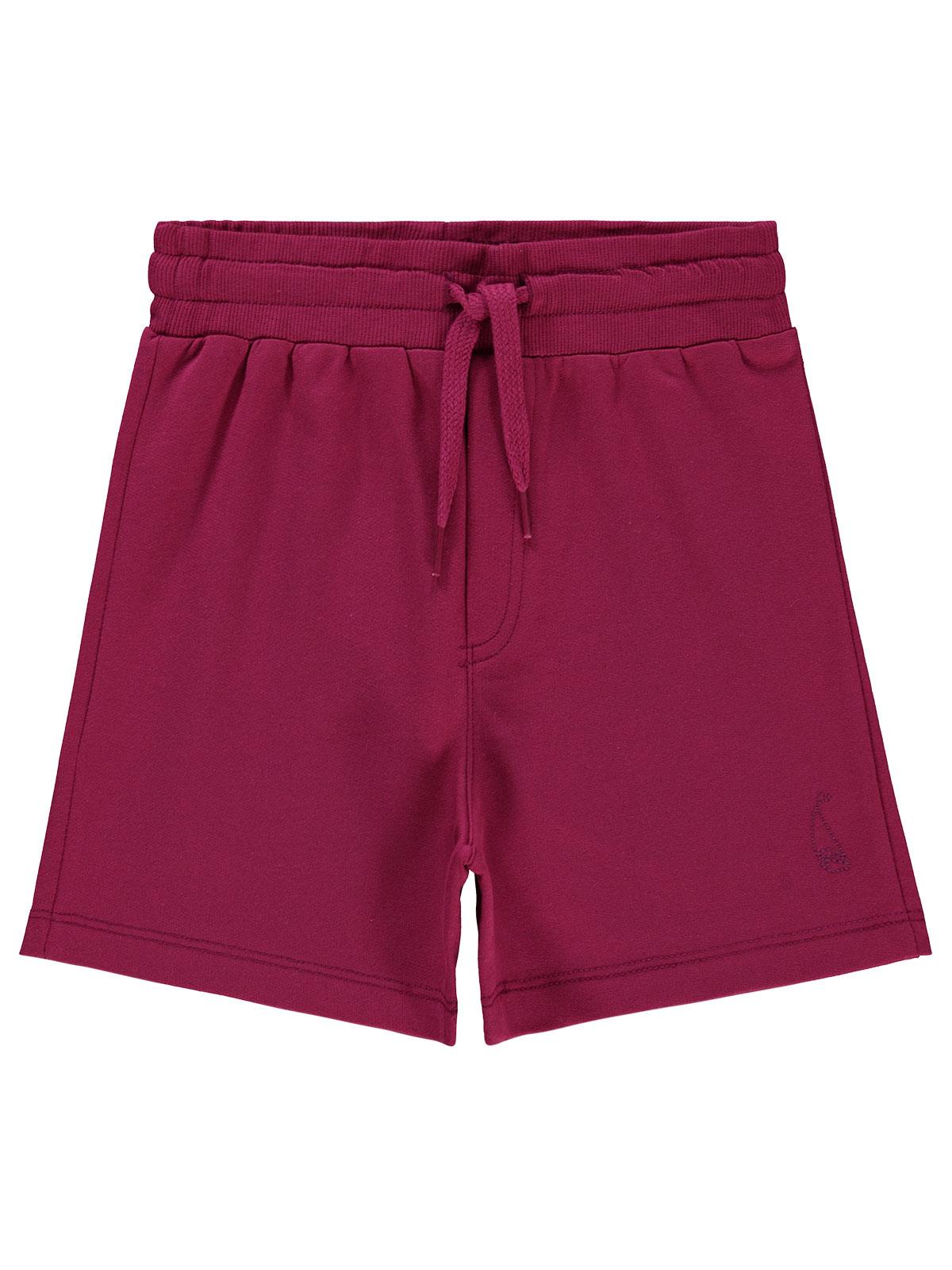 Civil Boys Yelken Nakışlı Basic 6-9 Yaş Şort - Lila