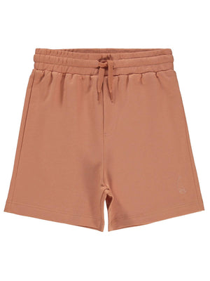 Civil Boys Yelken Nakışlı Basic 10-13 Yaş Şort - Turuncu