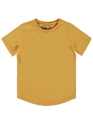 Civil Boys Flamlı Yelkenli Nakışlı 2-5 Yaş Tişört - Turuncu