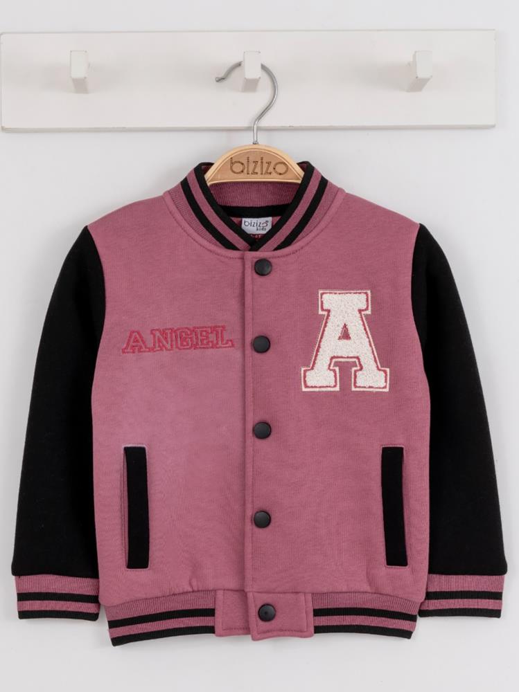 Bizizo Kız College Hırka 2-5 Yaş Hırka - Lila