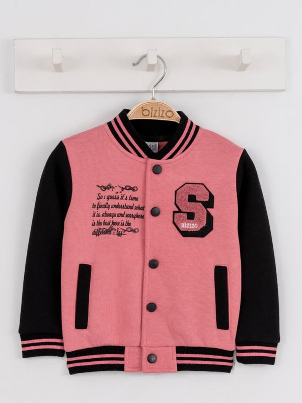 Bizizo Kız Kolej 2-5 Yaş Hırka - Pembe