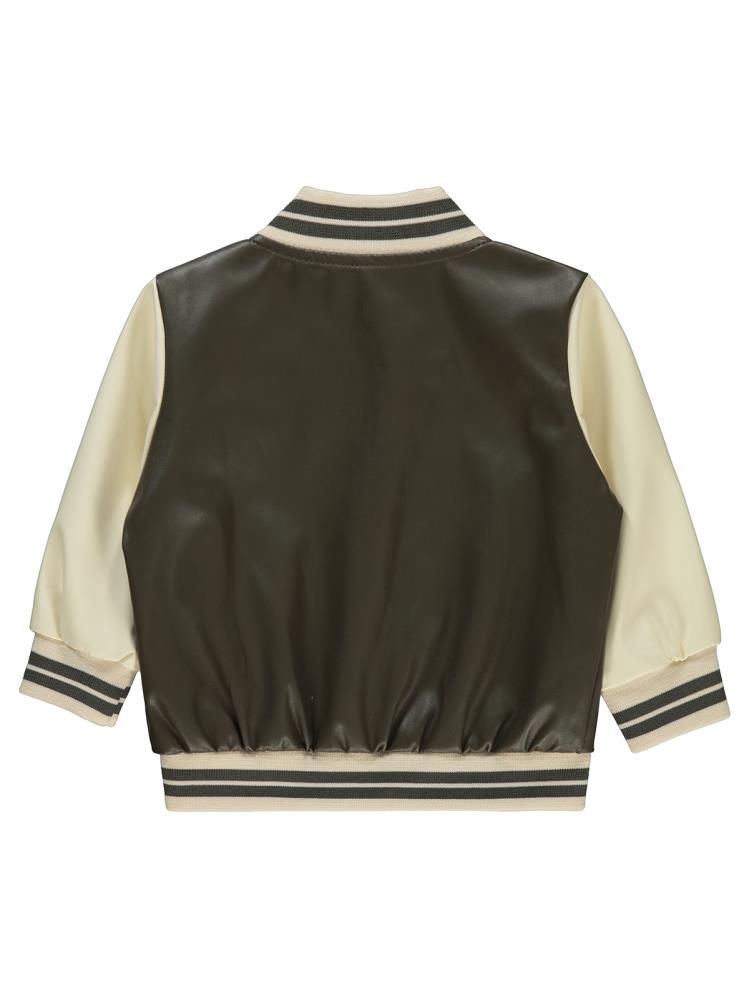 Civil Baby Kabartma Baskılı 6-18 Ay Ceket - Haki