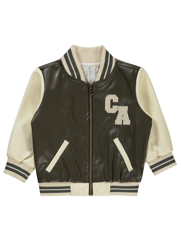 Civil Baby Kabartma Baskılı 6-18 Ay Ceket - Haki