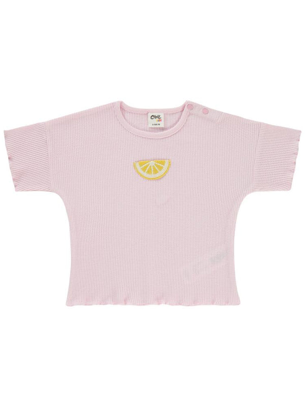 Civil Baby Mobil Aksesuarlı 6-18 Ay Tişört - Pembe