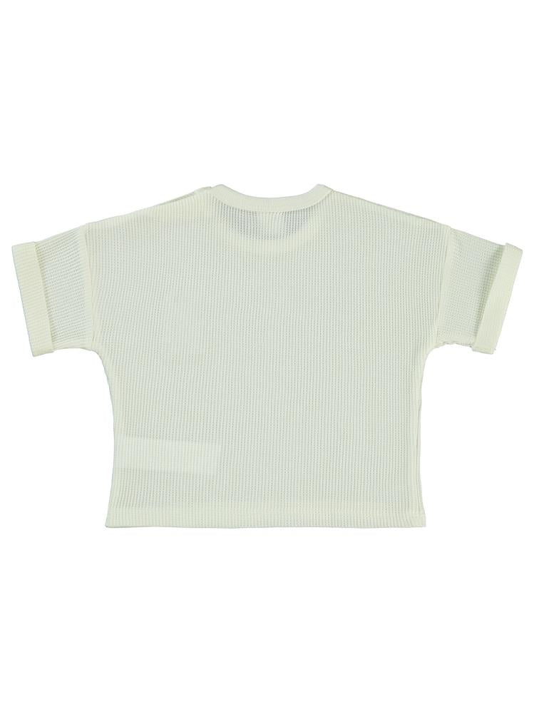 Civil Baby Mobil Aksesuarlı 6-18 Ay Tişört - Ekru