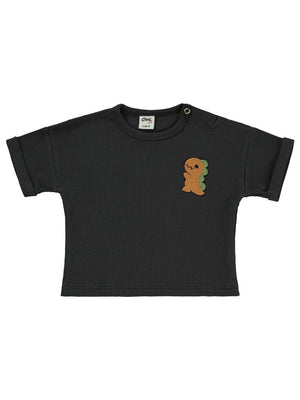 Civil Baby Mobil Aksesuarlı 6-18 Ay Tişört - Gri