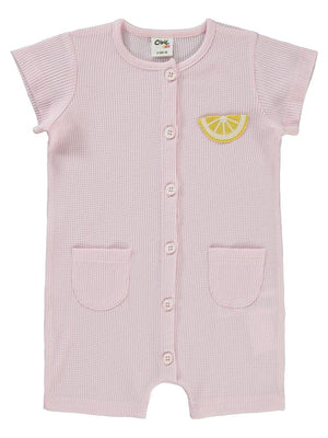 Civil Baby Mobil Aksesuarlı 6-18 Ay Tulum - Pembe