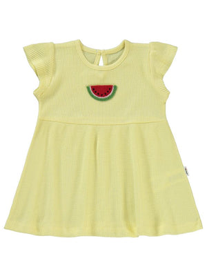 Civil Baby Mobil Aksesuarlı 6-18 Ay Elbise - Sarı