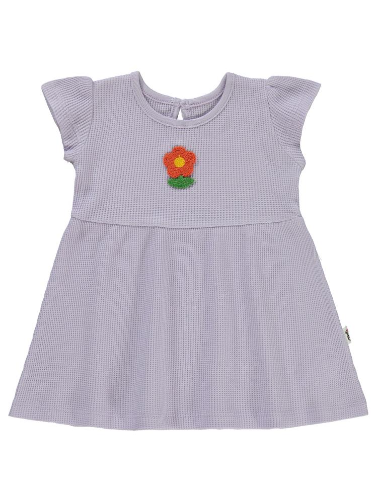 Civil Baby Mobil Aksesuarlı 6-18 Ay Elbise - Lila