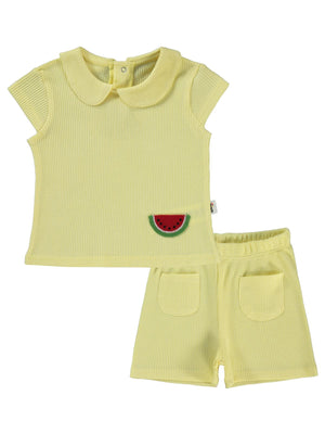 Civil Baby Mobil Aksesuarlı 6-18 Ay Takım - Sarı