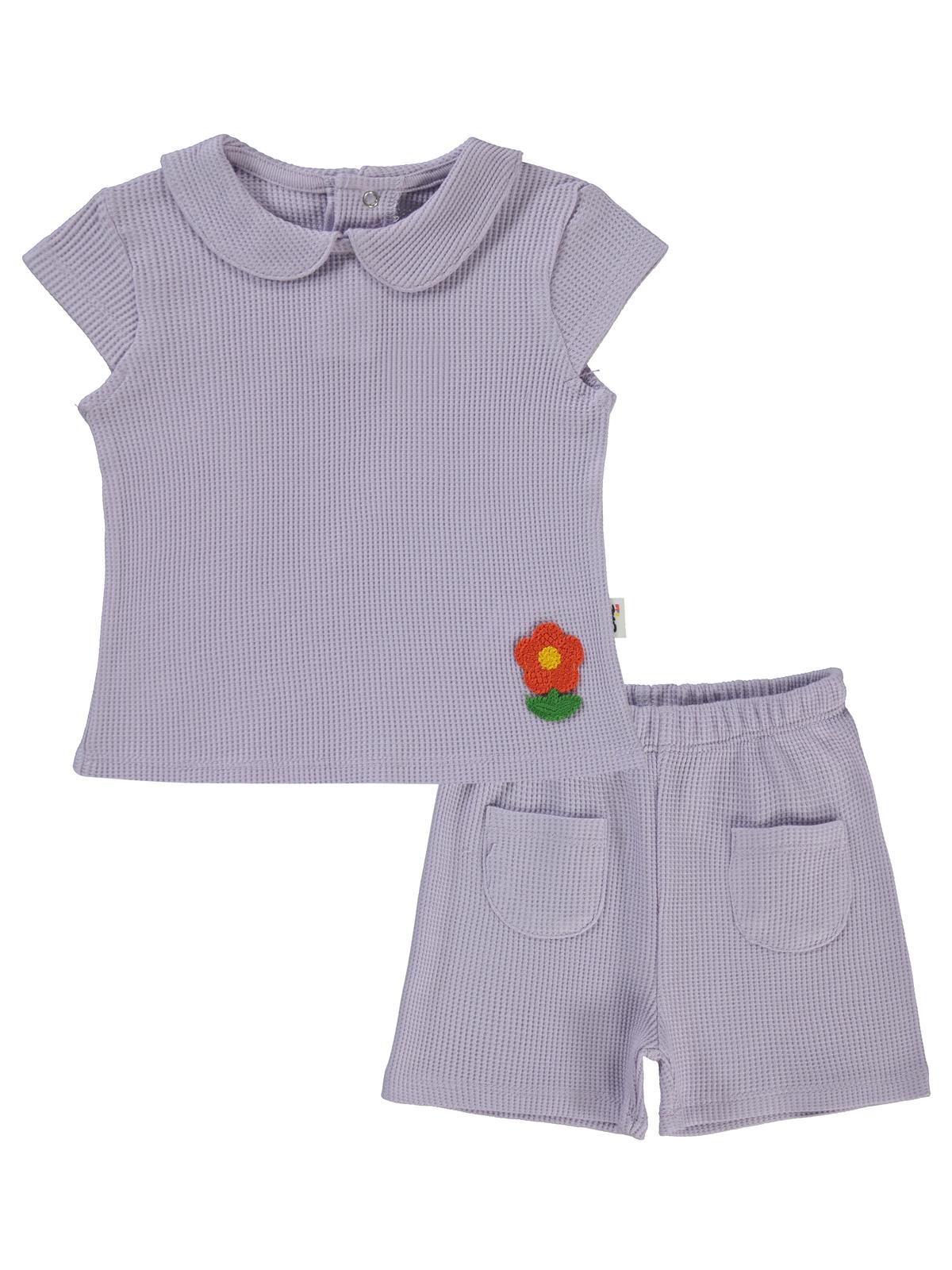 Civil Baby Mobil Aksesuarlı 6-18 Ay Takım - Lila