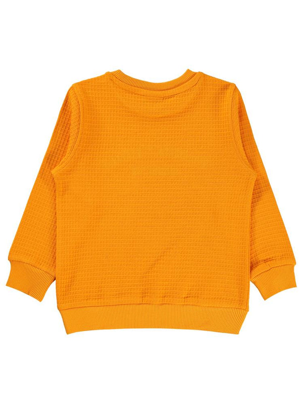 Pierre Cardin Academy Baskılı 2-5 Yaş Sweatshirt - Turuncu