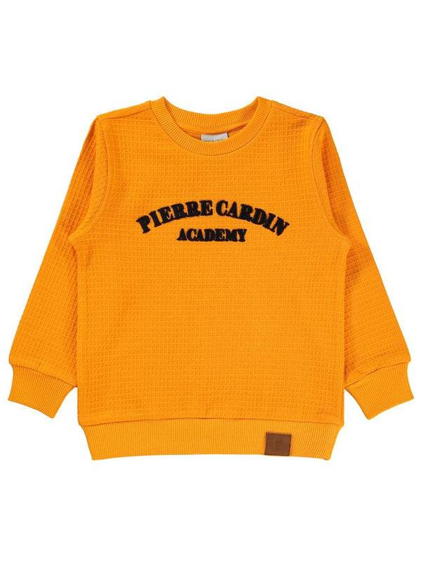 Pierre Cardin Academy Baskılı 2-5 Yaş Sweatshirt - Turuncu