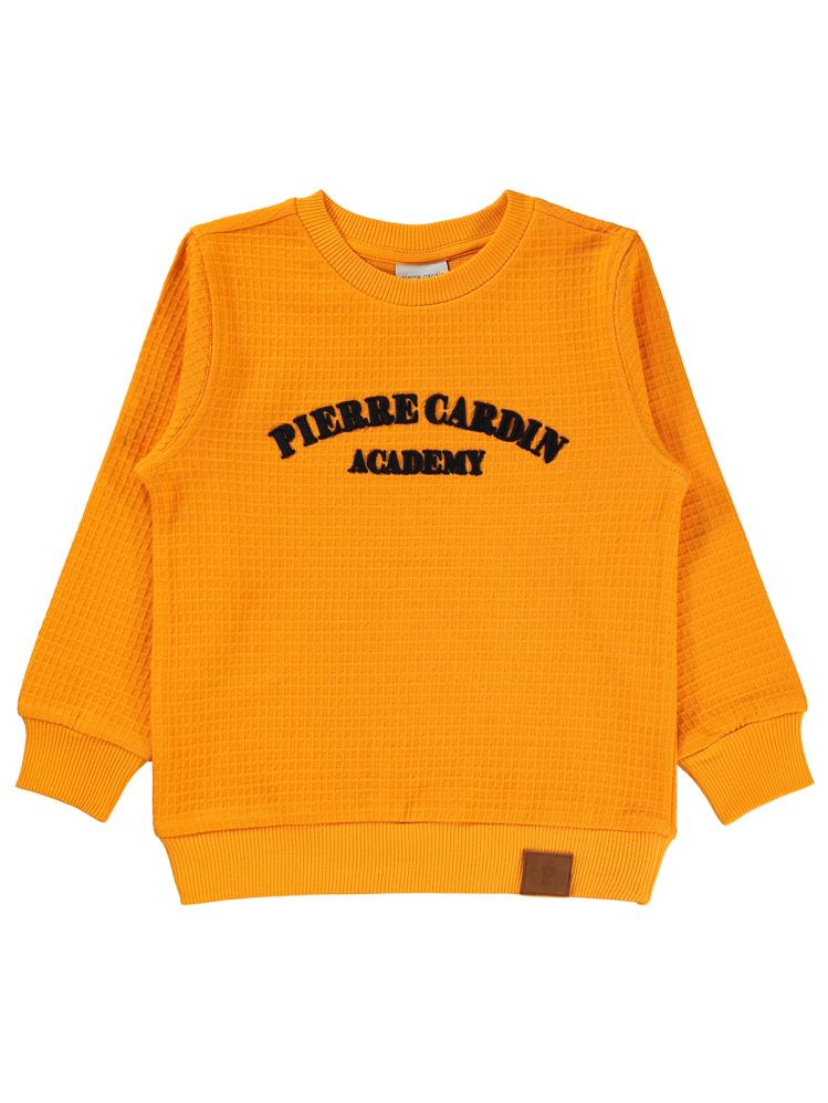 Pierre Cardin Academy Baskılı 2-5 Yaş Sweatshirt - Turuncu