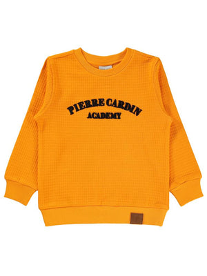 Pierre Cardin Academy Baskılı 2-5 Yaş Sweatshirt - Turuncu