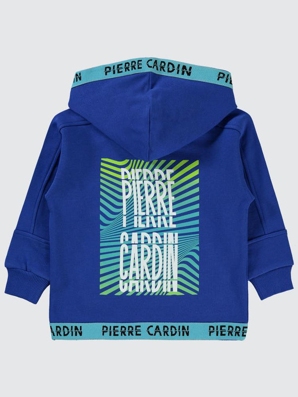 Pierre Cardin Baskılı 2-5 Yaş Sweatshirt - Mavi