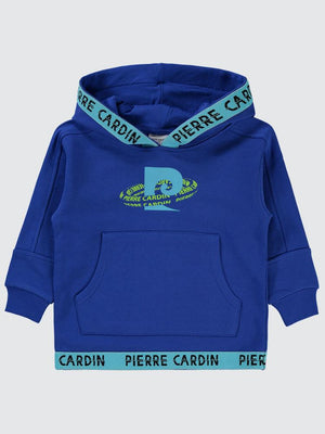 Pierre Cardin Baskılı 2-5 Yaş Sweatshirt - Mavi