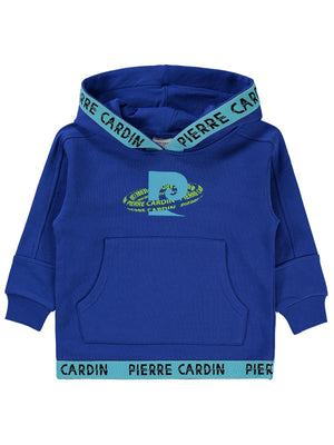 Pierre Cardin Baskılı 2-5 Yaş Sweatshirt - Mavi
