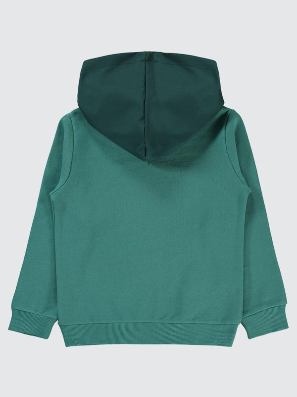 Pierre Cardin PC Baskılı 10-12 Yaş Sweatshirt - Yeşil