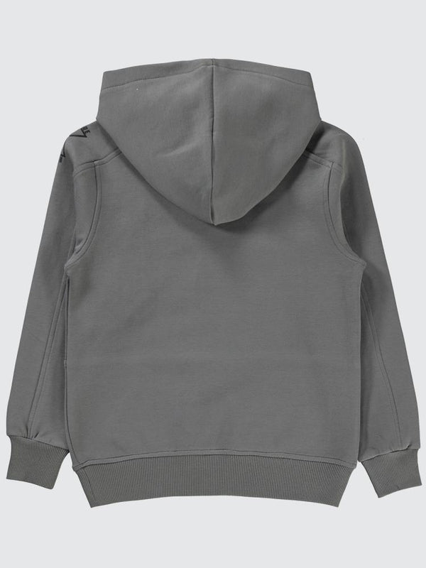 Pierre Cardin Fermuar Cepli 10-12 Yaş Sweatshirt - Gri