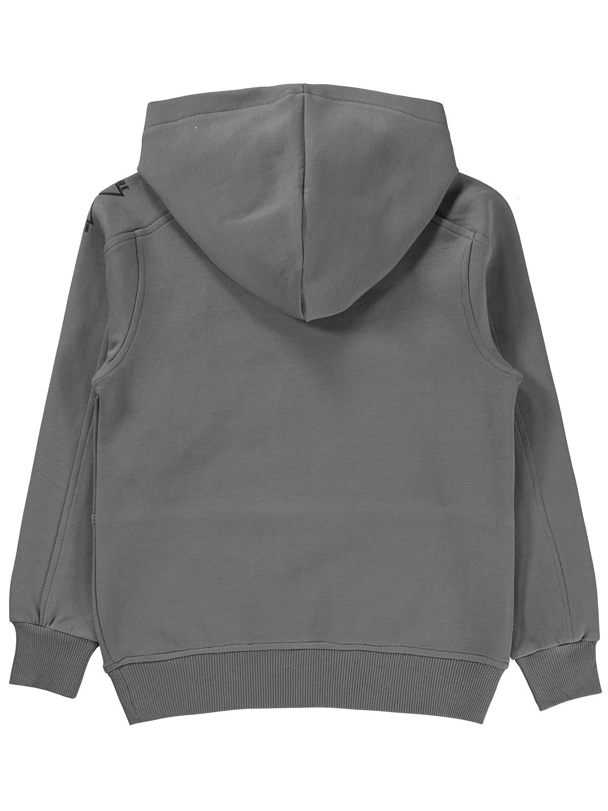 Pierre Cardin Fermuar Cepli 10-12 Yaş Sweatshirt - Gri