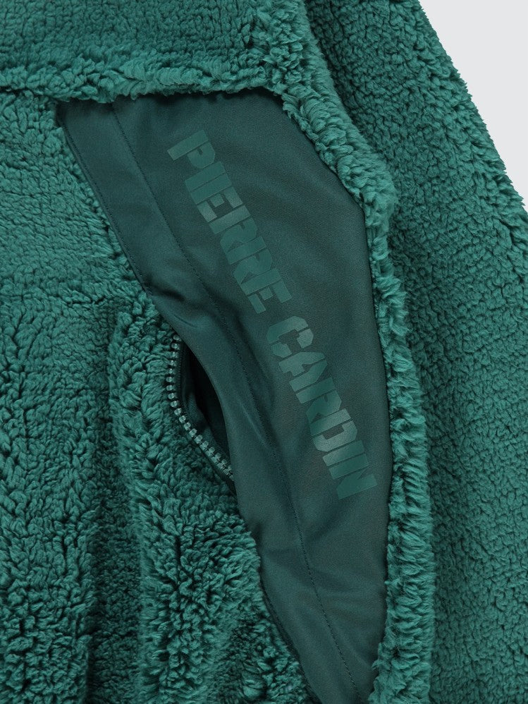 Pierre Cardin Yarım Fermuarlı 6-9 Yaş Sweatshirt - Yeşil