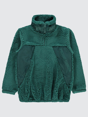 Pierre Cardin Yarım Fermuarlı 6-9 Yaş Sweatshirt - Yeşil