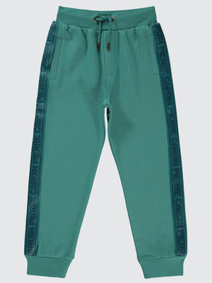 Pierre Cardin Şeritli 10-12 Yaş Eşofman Altı - Yeşil