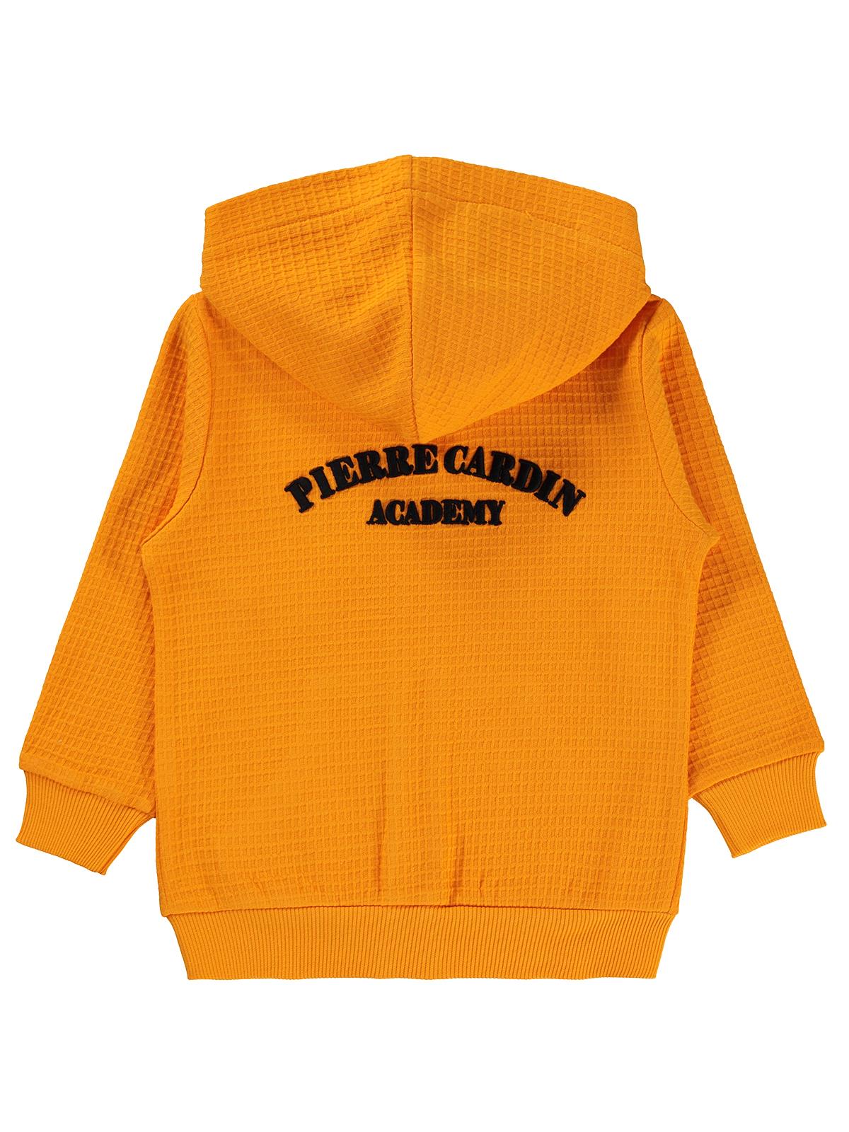 Pierre Cardin Academy Baskılı 2-5 Yaş Hırka - Turuncu