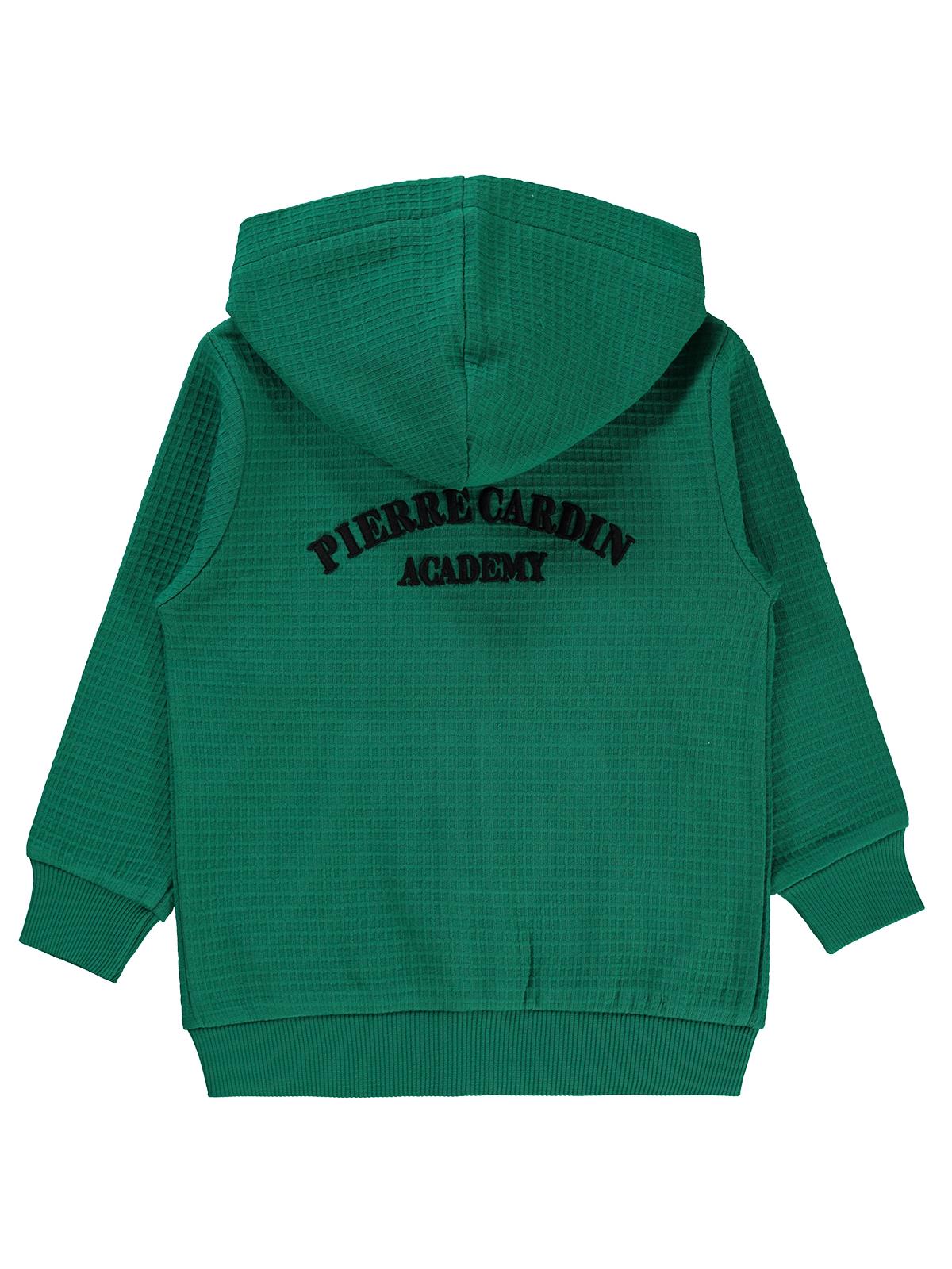 Pierre Cardin Academy Baskılı 2-5 Yaş Hırka - Yeşil