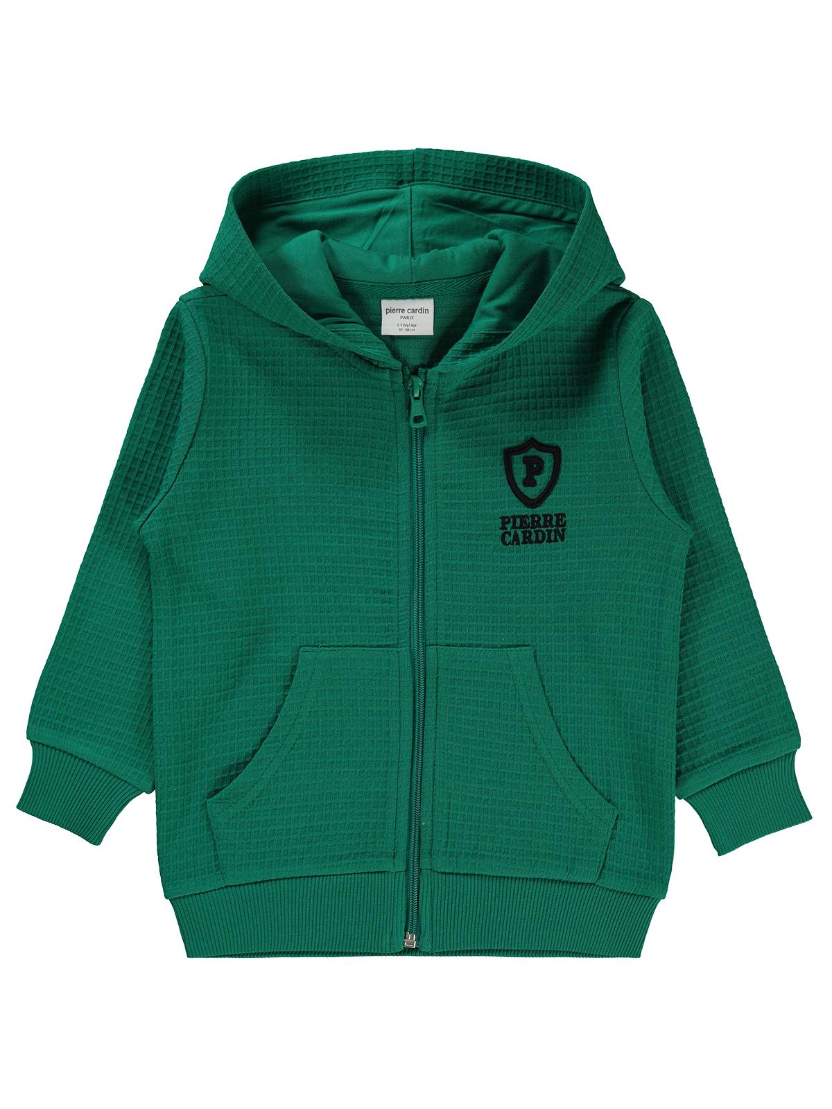 Pierre Cardin Academy Baskılı 2-5 Yaş Hırka - Yeşil