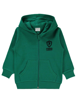 Pierre Cardin Academy Baskılı 2-5 Yaş Hırka - Yeşil