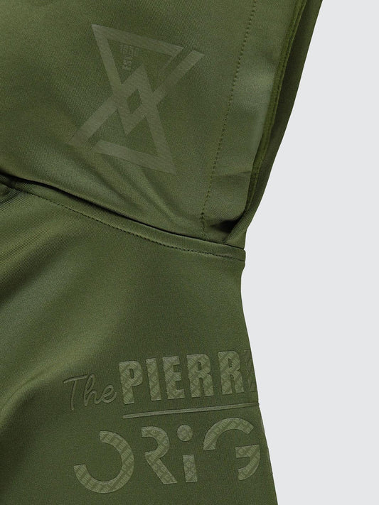 Pierre Cardin Original Baskılı Sweatshirt | Dalgıç Uzun Kol Kapşonlu | Okul Kreş ve Günlük Kullanım - Haki