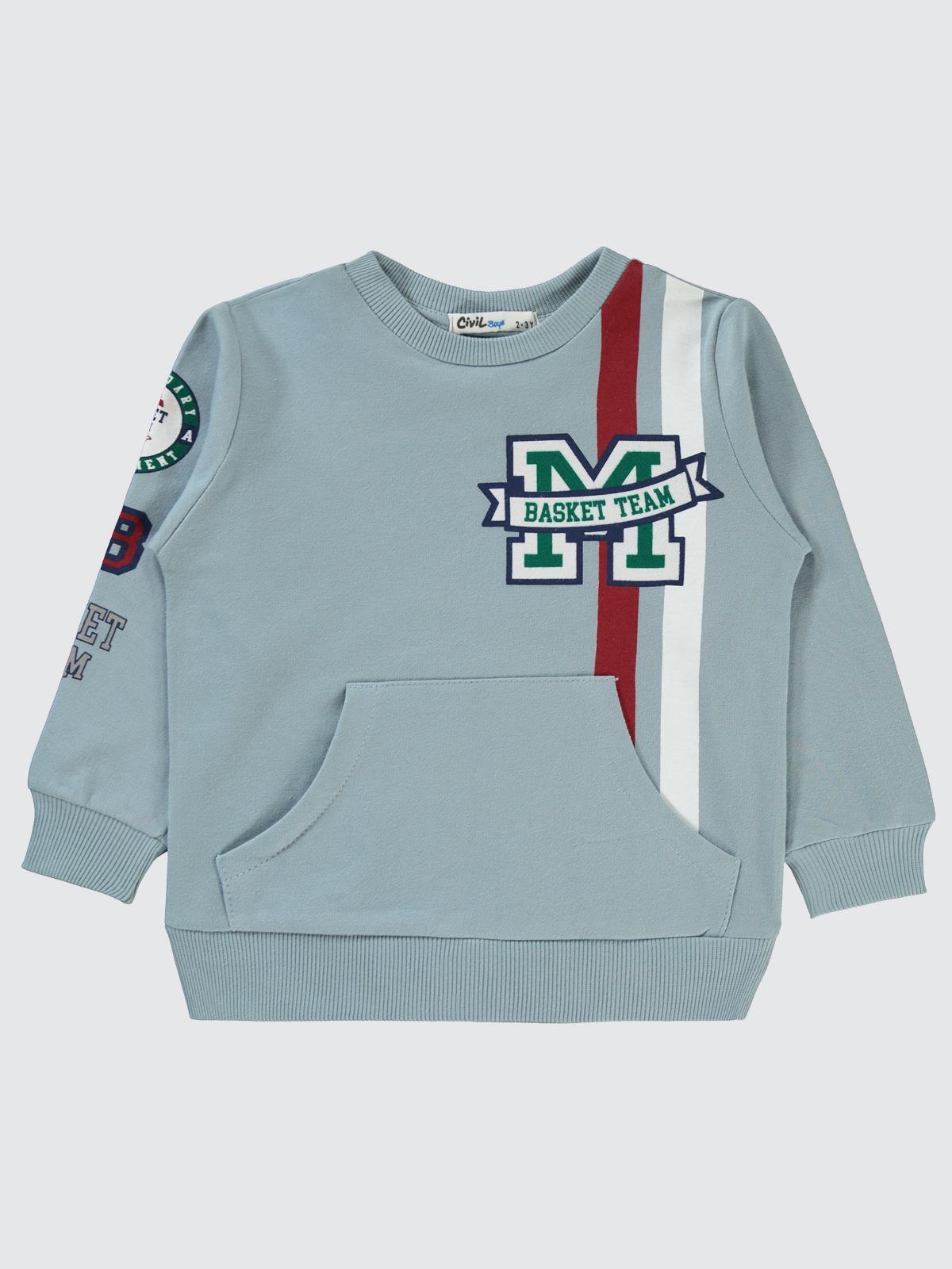 Civil Boys 2-5 Yaş Eşofman Takımı - Mavi