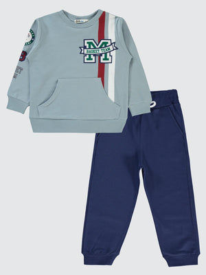 Civil Boys 2-5 Yaş Eşofman Takımı - Mavi