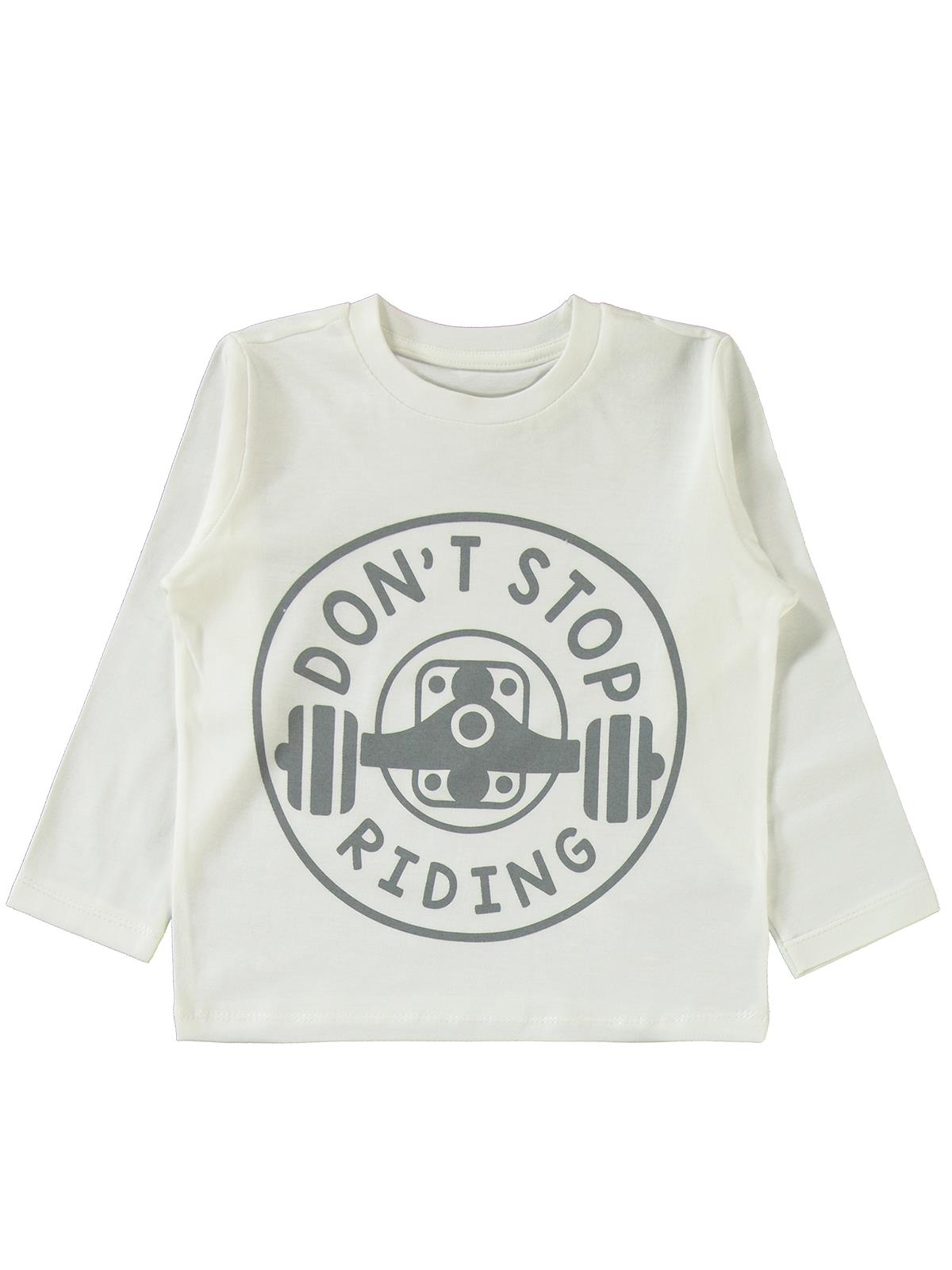 Civil Boys 3' lü 2-5 Yaş Eşofman Takımı - Bej