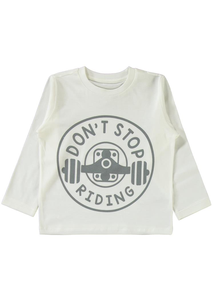 Civil Boys 3' lü 2-5 Yaş Eşofman Takımı - Bej