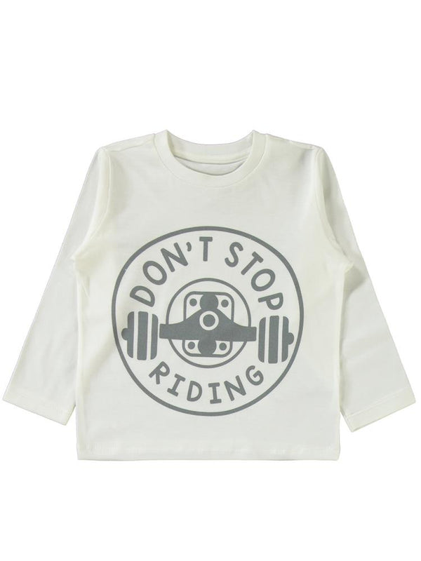 Civil Boys 3' lü 2-5 Yaş Eşofman Takımı - Bej