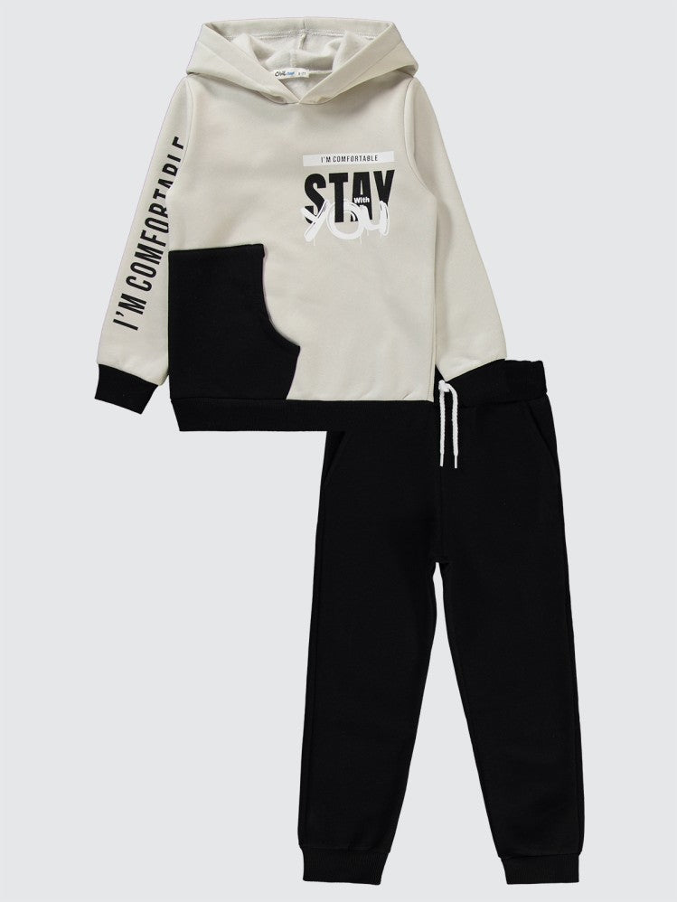 Civil Boys 6-9 Yaş Eşofman Takımı - Gri