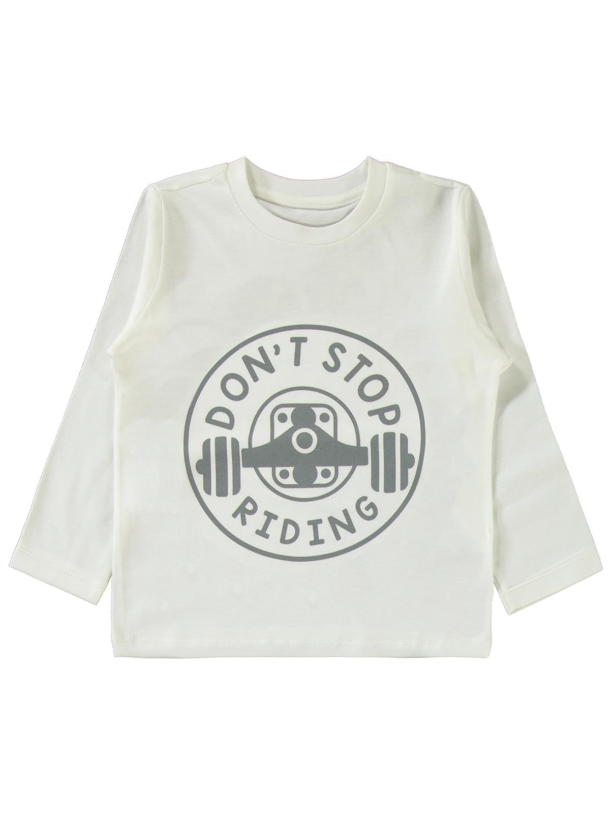 Civil Boys 3' lü 6-9 Yaş Eşofman Takımı - Gri