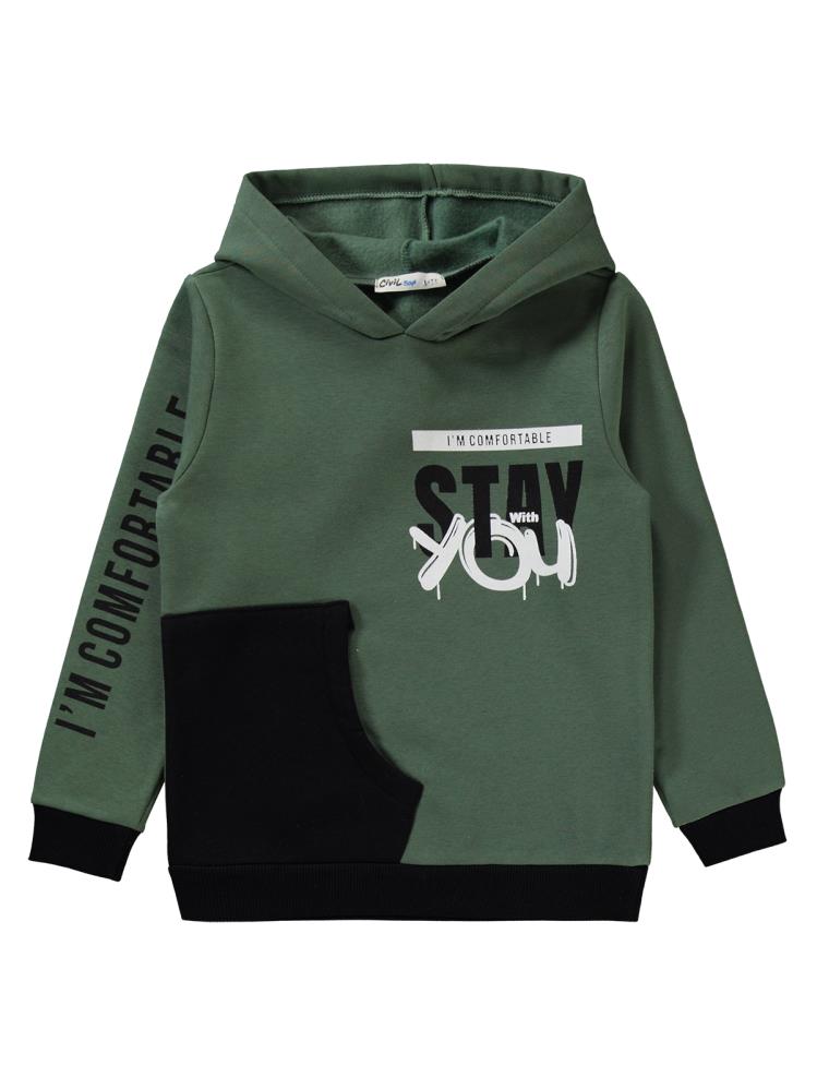 Civil Boys 6-9 Yaş Eşofman Takımı - Haki