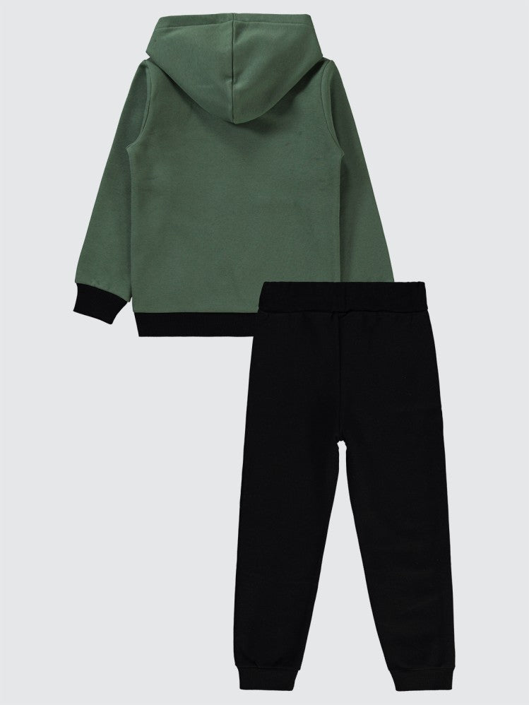 Civil Boys 6-9 Yaş Eşofman Takımı - Haki